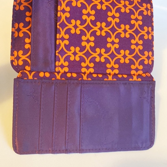 Vera Bradley Quilted Paisley Tri-Fold Wallet - Picture 5 of 8